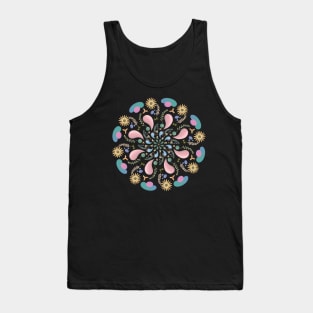 Femme Abstract Design Tank Top